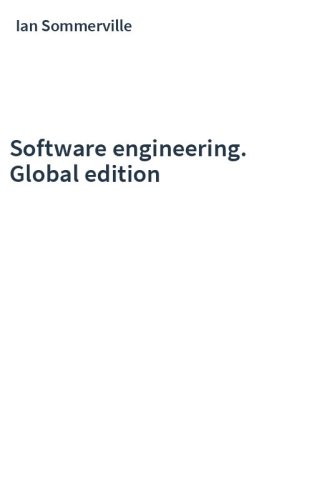 Software engineering. Global edition