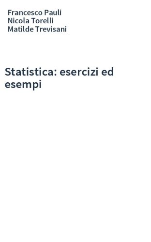 Statistica: esercizi ed esempi