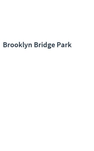 Brooklyn Bridge Park