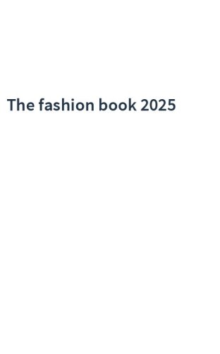 The fashion book 2025