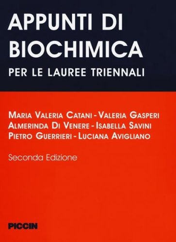 Appunti di biochimica per le lauree triennali