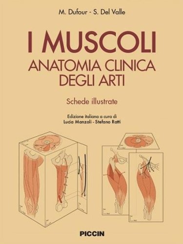 I Muscoli Anatomia Clinica degli Arti.Schede Illustrate