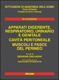Istituzioni di anatomia dell'uomo. Apparati digerente, respiratorio, urinario e genitale. Cavità peritoneale. Muscoli e fasce del perineo. XII edizione fondato da Giulio Chiarugi