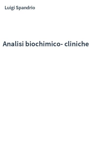 Analisi biochimico-cliniche