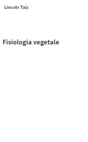 Fisiologia vegetale