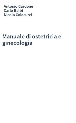 Manuale di ostetricia e ginecologia