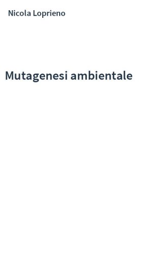Mutagenesi ambientale