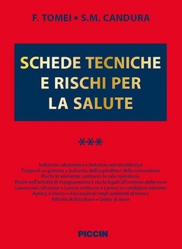 Schede tecniche e rischi per la salute