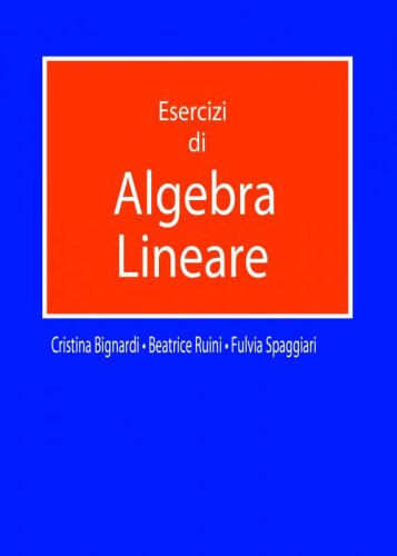 Esercizi di algebra lineare
