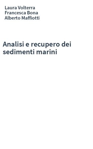 Analisi e recupero dei sedimenti marini
