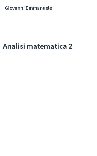 Analisi matematica 2