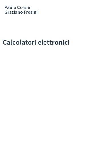 Calcolatori elettronici