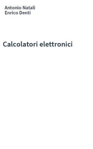 Calcolatori elettronici