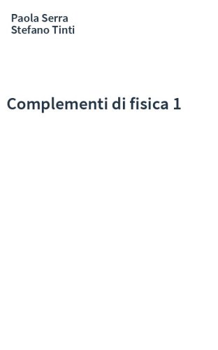 Complementi di fisica 1