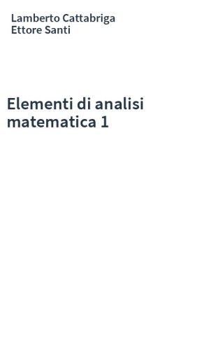 Elementi di analisi matematica 1