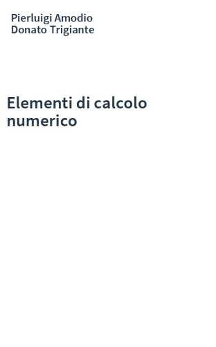 Elementi di calcolo numerico
