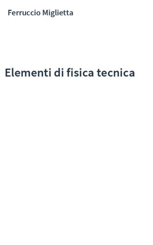 Elementi di fisica tecnica