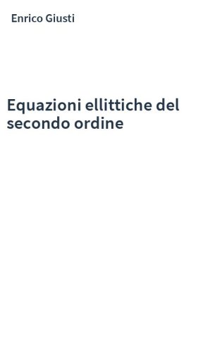 Equazioni ellittiche del secondo ordine