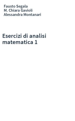 Esercizi di analisi matematica 1