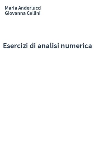 Esercizi di analisi numerica