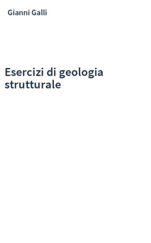Esercizi di geologia strutturale
