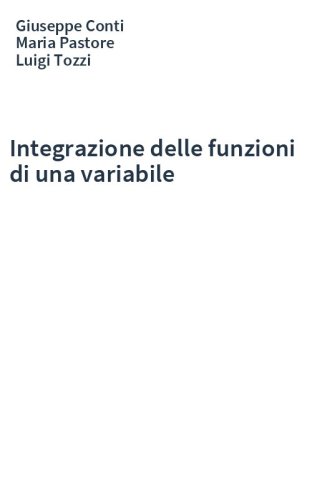 Integrazione delle funzioni di una variabile