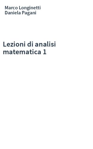 Lezioni di analisi matematica 1