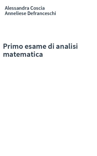 Primo esame di analisi matematica