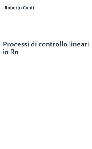 Processi di controllo lineari in Rn
