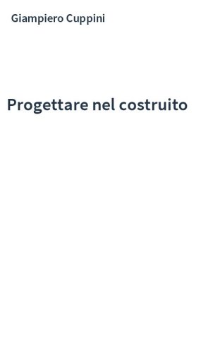 Progettare nel costruito