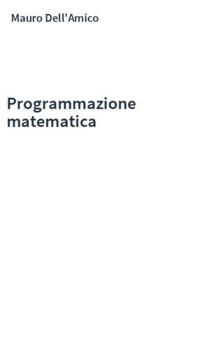 Programmazione matematica