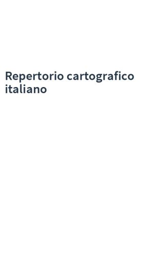 Repertorio cartografico italiano