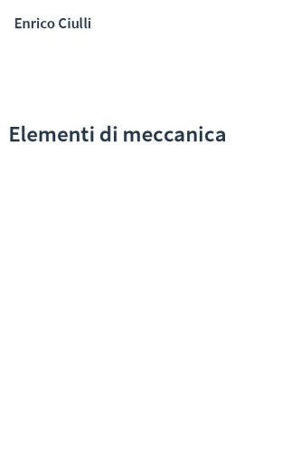 Elementi di meccanica
