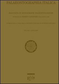 Palaeontographia italica. Raccolta di monografie paleontologiche