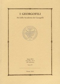 I Georgofili. Atti della Accademia dei Georgofili