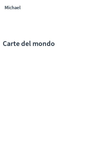 Carte del mondo