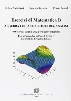 Esercizi di matematica B. Algebra lineare, geometria, analisi. 400 esercizi svolti e quiz per l'autovalutazione