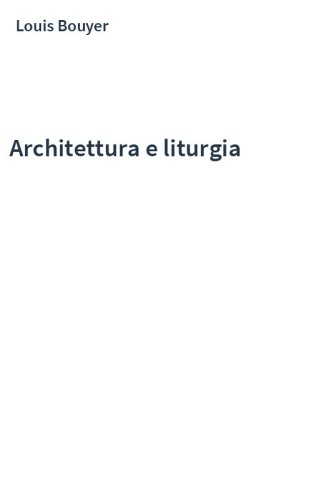 Architettura e liturgia