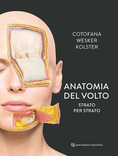 Anatomia del volto. Strato per strato