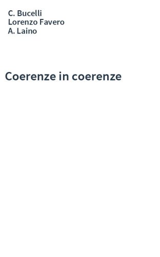 Coerenze in coerenze