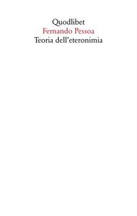 Teoria dell'eteronimia