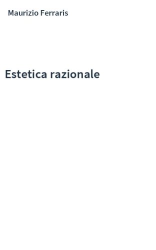 Estetica razionale
