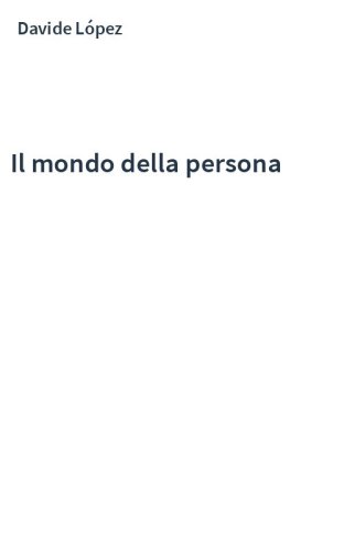 Il mondo della persona