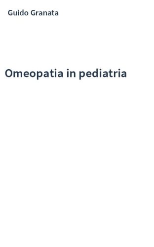 Omeopatia in pediatria