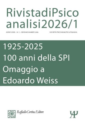Rivista di psicoanalisi 2026/1