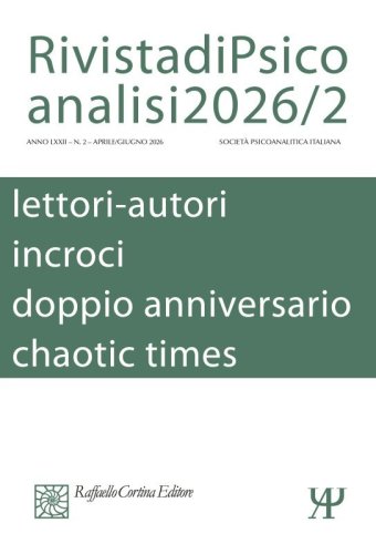 Rivista di Psicoanalisi 2026/2