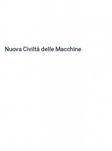Nuova Civiltà delle Macchine