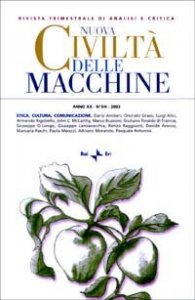 Nuova Civiltà delle Macchine (2002) vol. 3-4: Etica, cultura, comunicazione
