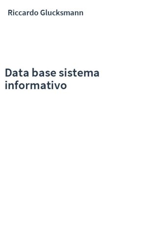 Data base sistema informativo