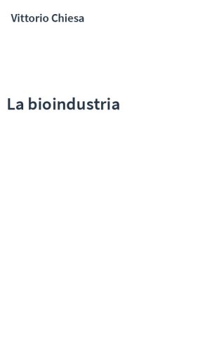 La bioindustria
